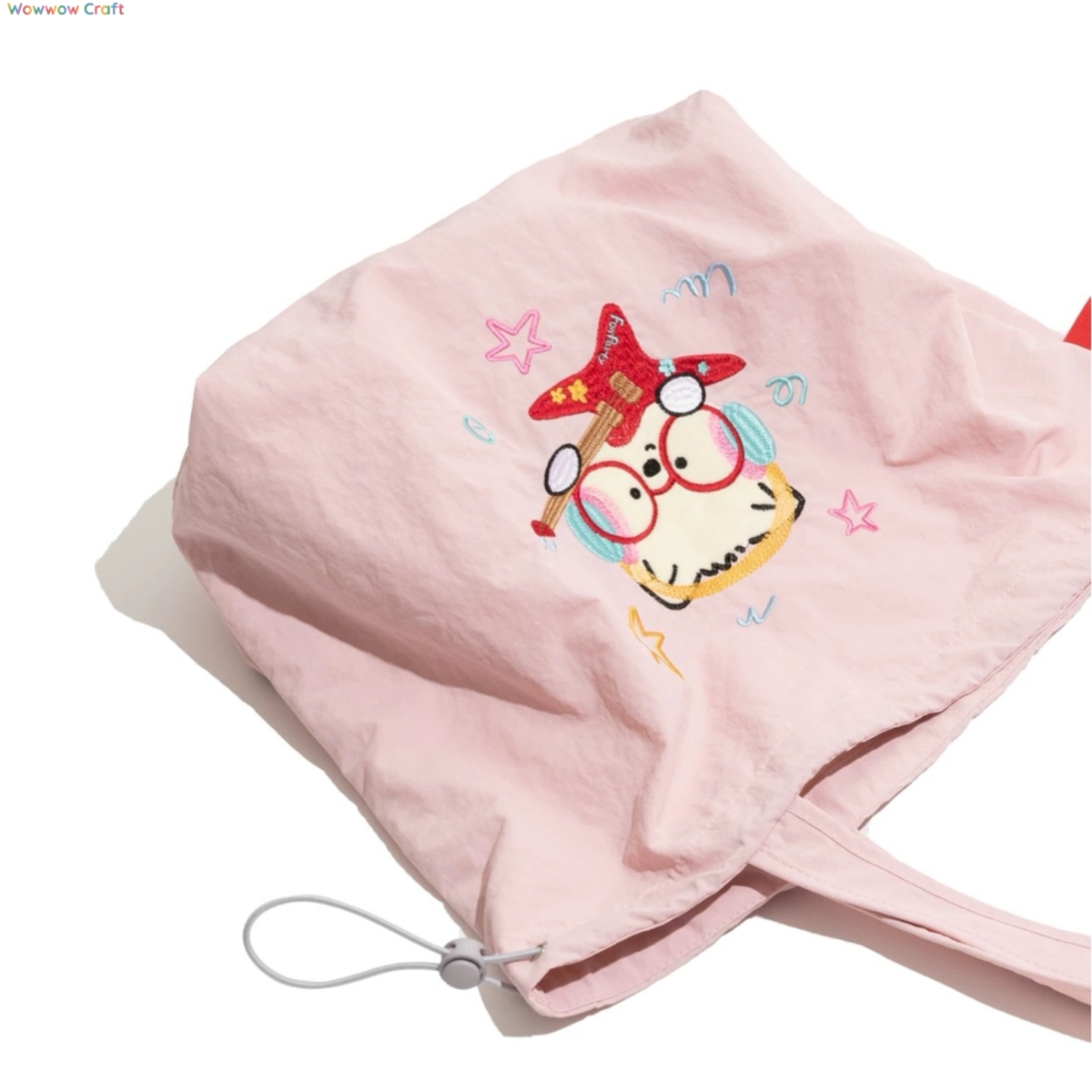 Shoulder Bags,Totes,Cute Cartoon Embroidered Tote Bag - Cute Shoulder Bag